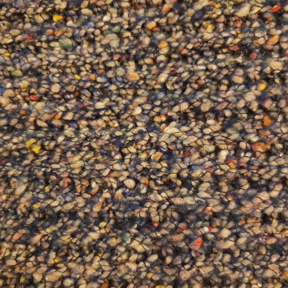 J crew tweed navy chunky scarf - Picture 4 of 6